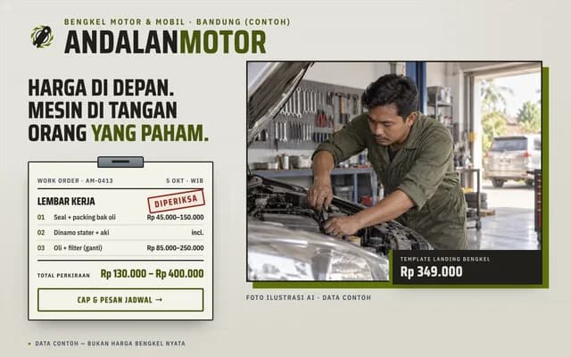 Bengkel Andalan Motor — Sampul