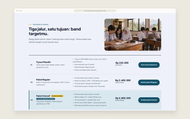 Program dan harga