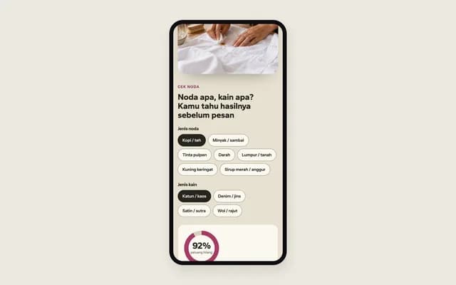 Cek noda di ponsel