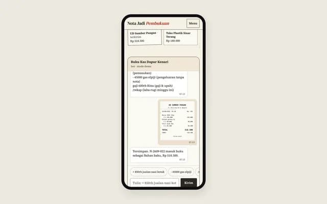 Chat bot di ponsel