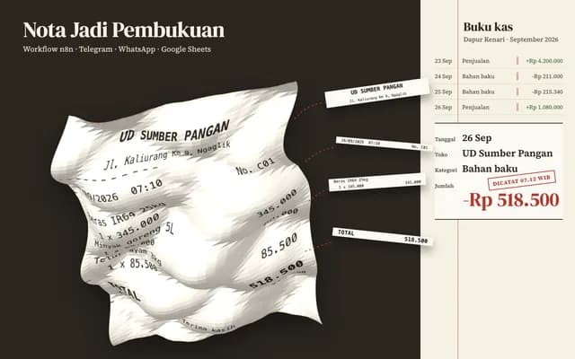 Nota Jadi Pembukuan — Sampul