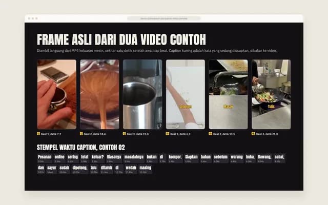 Frame asli dari MP4