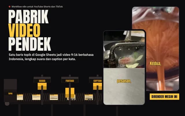 Pabrik Video Pendek — Sampul