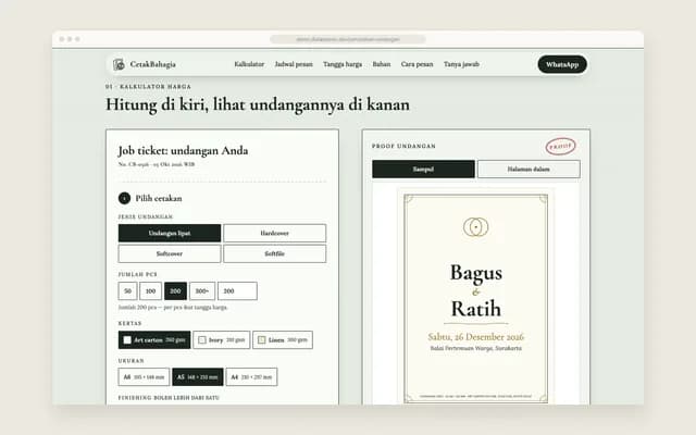 Kalkulator dan proof