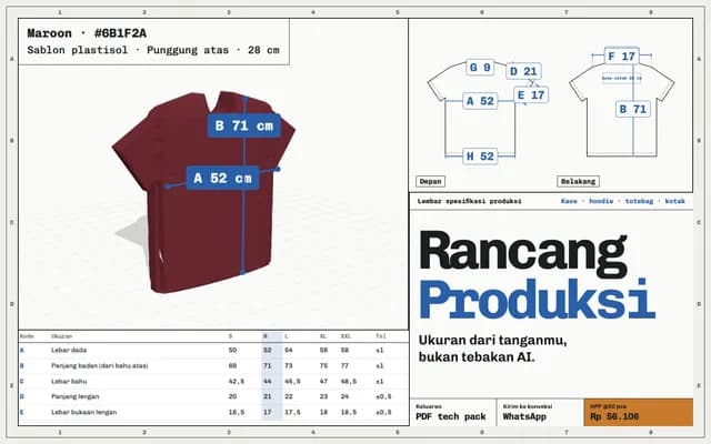 Rancang Produksi — Sampul