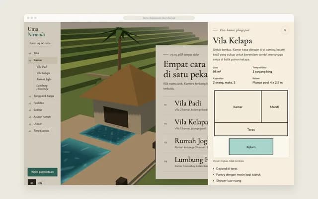 Detail Vila Kelapa
