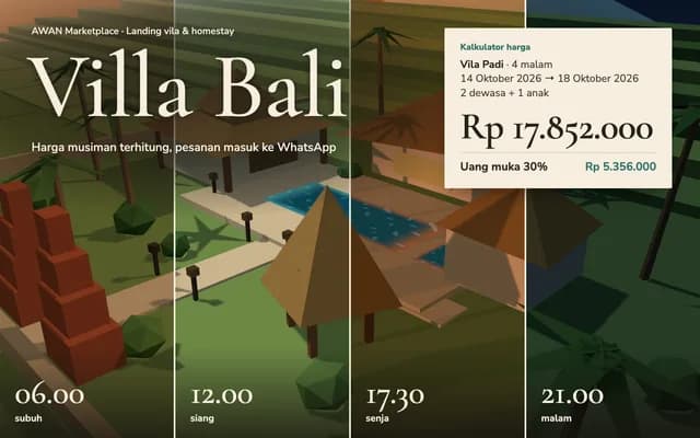 Villa Bali — Sampul