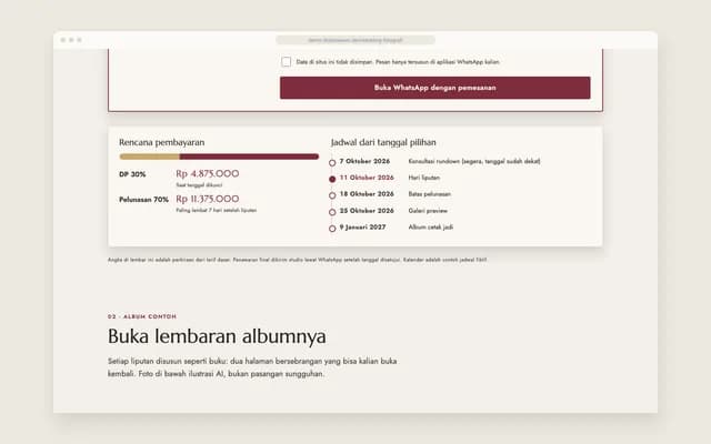 Rencana pembayaran dan jadwal
